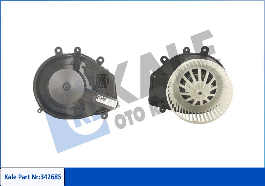 KALORIFER MOTORU VW A4 - SUPERB - PASSAT (12V) - KALE RADYATOR - OEM 8D1820021C