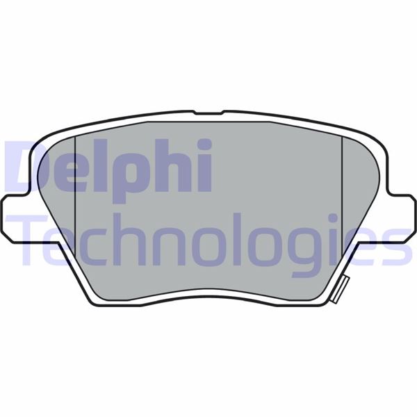 FREN BALATASI ARKA HYUNDAI I30 1.6 CRDI 1.4 16- - DELPHI - OEM 58302G4A30