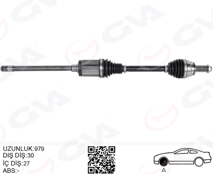 KOMPLE AKS ÖN SAĞ BMW X5 E70 F15 X6 F16 E71 E72 (973MM) - GVA - OEM 31607607938