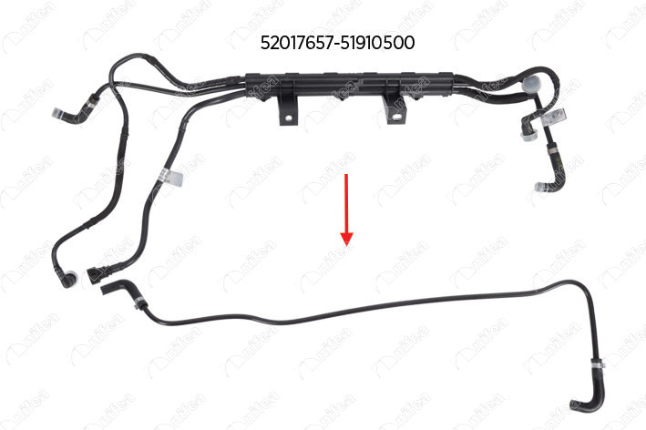 YAKIT BORUSU BRAKET HARIC DOBLO 1.3 D MTJ 10-> EURO 5 — NIFEA 944443 - NIFEA - OEM 52017657