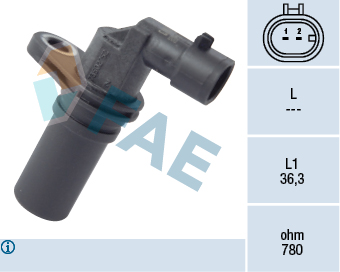 KRANK MILI SENSORU DOBLO GRANDE PUNTO LINEA IDEA P - FAE - OEM 6235645