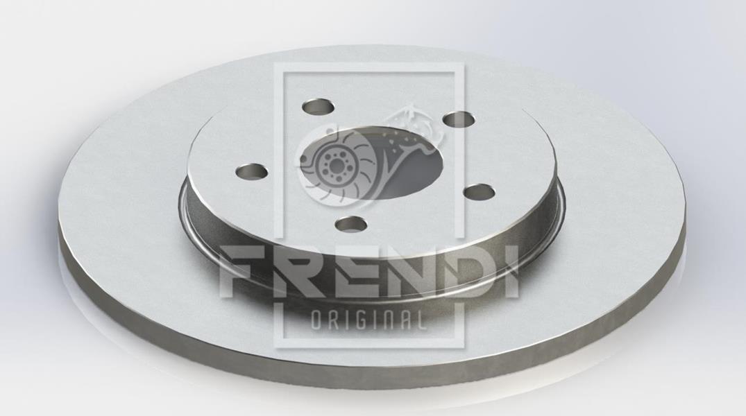 ARKA FREN AYNASI MONDEO III 1.8-2.0-2.2 (11.00/08.07) JAGUAR XTYPE (06.01>(280x12x5DL) - FRENDI - OEM 7S7J2A315BB