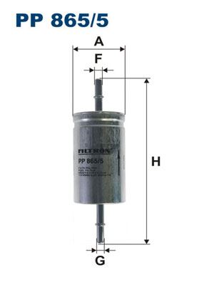 YAKIT FİLTRESİ VOLVO S40 1.6 1.8 2.0 2.4 T5 04=>C30 V50 C70 2.4İ 06=> FOCUS 1.6 1.8 98-04 2.0 04=> - FILTRON - OEM 3M519B072CH