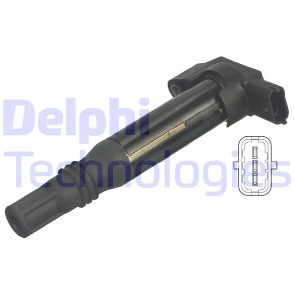ATEŞLEME BOBİNİ CORSA F-CROSSLAND-C3-C4-C-ELYSEE-P108-P208-P301-P308-P2008-DS3 1.2 PureTech-VTI B12XE-D12-F12XE - DELPHI - OEM 9671214580