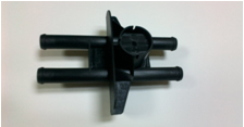 KALORİFER HORTUMU BAĞLANTI REKORU FİAT TEMPRA-TIPO - AYHAN - OEM 7631143