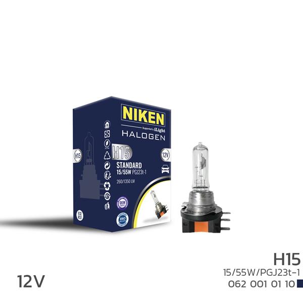 NIKEN H15 15W/55W HALOJEN AMPUL PGJ23t-1 (12V) - NIKEN