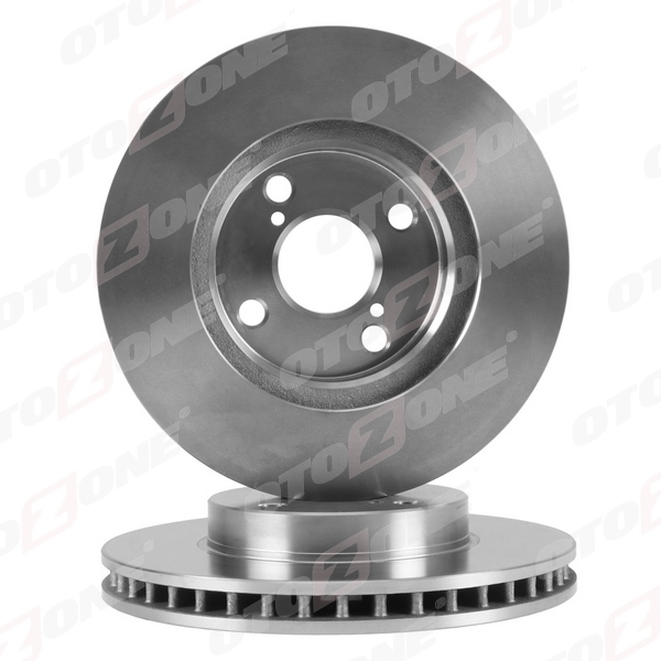ÖN FREN DİSKİ (HAVA KANALLI) TOYOTA COROLLA 1,4L 4ZZ-FE ZZE120 VVTi 02-06 / 1,6L 3ZZ-FE ZZE121 VVTi 02-06 (255 çap X 4 bijon) - Adet disk fiyatıdır - OTOZONE - OEM 4351202070
