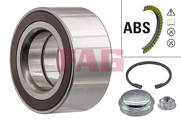 TEKER RULMANI ON MERCEDES W169 W245 - FAG - OEM A1699810006