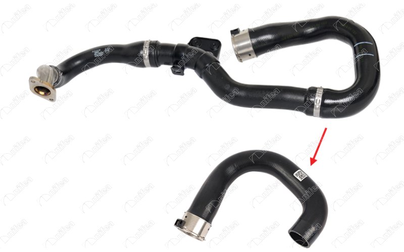 TURBO GİRİŞ (BÜYÜK PARÇA) HORTUMU OPEL CORSA D 1.3 DTJ 07> - NIFEA - OEM 5860549