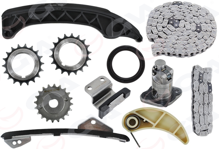 EKSANTRİK ZİNCİR SETİ TOYOTA AURIS COROLLA 1.33L 1NR-FE NRE150 NRE180 (6 vites) 10-18 / YARIS 1.33L 1NR-FE NSP90 NSP130 06-> - GVA - OEM 1350637010