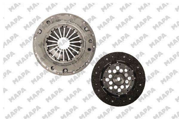 DEBRIYAJ SETI RULMANSIZ OPEL CORSA C COMBO 1.3CDTI (05->) - MAPA - OEM 93195579