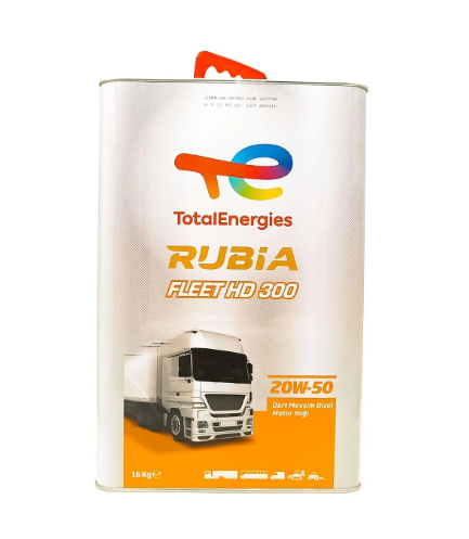 MOTOR YAĞI RUBIA FLEET HD 300 20W50 14KG TOT TR - TOTAL