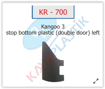 STOP ALT PLASTIGI < CIFT KAPI > SOL KANGOO III - KAYA - OEM 8200642144