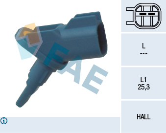 ON ABS SENSORU (SAG/SOL) FOCUS II 03>11 FOCUS I - FAE - OEM 1356184