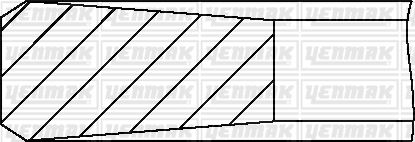MOTOR SEGMANI 0.50 {FARKLI} 75.00 MM FOCUS III 1 - YENMAK - OEM 0640.W5