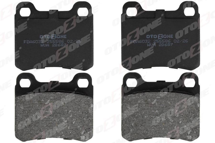 FREN BALATASI ARKA MERCEDES W201 W202 C124 W124 C124 - OTOZONE - OEM A0004209820