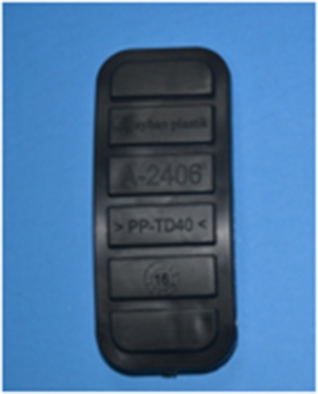 GAZ PEDAL LASTİĞİ R9 - AYHAN - OEM 7700632139