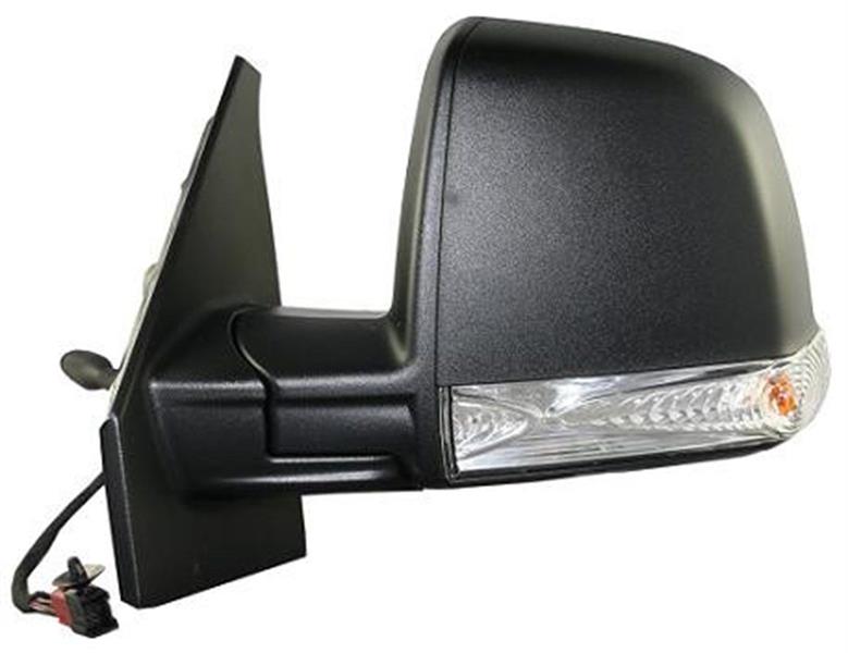 DIS DIKIZ AYNASI MEKANIK SINYALLI TEK CAM SOL FIAT-OPEL DOBLO 10-> - ART - OEM 735497882