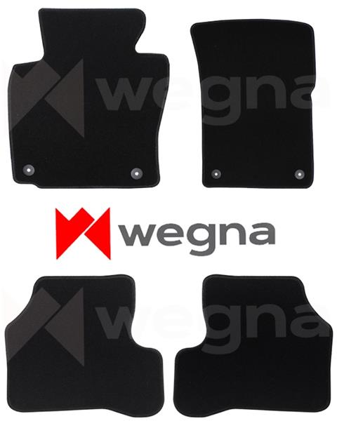 HALI PASPAS SİYAH VW SCIROCCO 2008-2017 - WEGNA - OEM PASPAS
