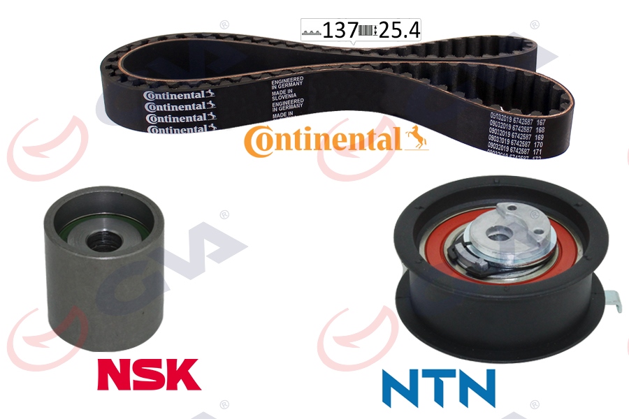 TRİGER SETİ CADDY-GOLF3-T4-PASSAT-A4-TOLEDO 1.9-1 - GVA - OEM 1L0198002A