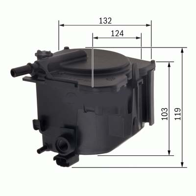 YAKIT FİLTRESİ PARTNER-206-207-307-308-407-BERLING - PSA - OEM 3M5Q
