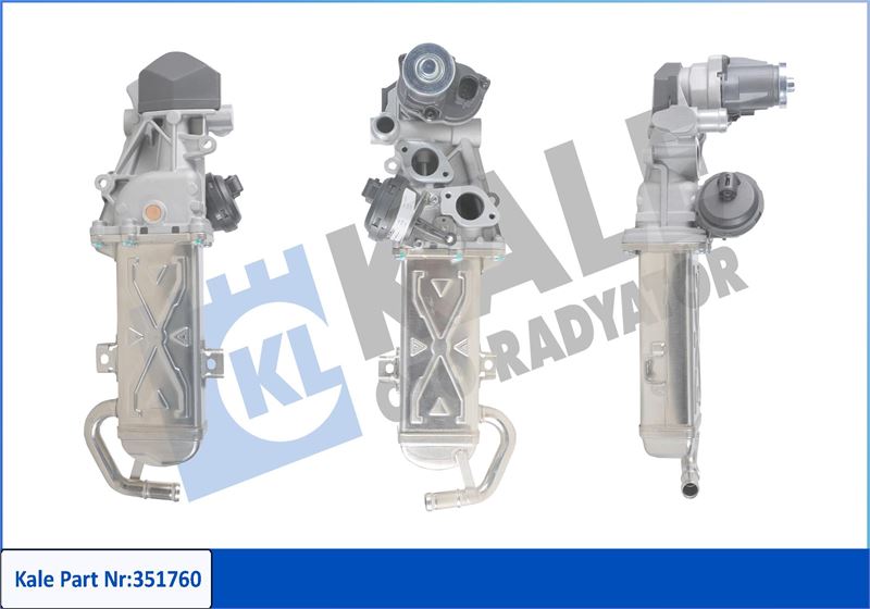 EGR (VALFİ) SOĞUTUCU CADDY-JETTA-GOLF6-PASSAT-SUPERB-OCTAVIA-A3-LEON 09>1.6TDI CAYA-B-C-D - KALE - OEM 03L131512CF