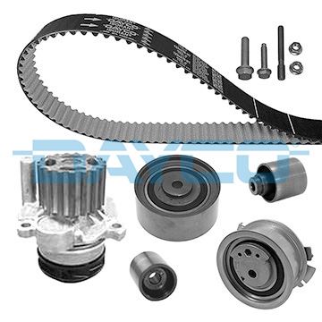 DEVİRDAİMLİ EKSANTRİK GERGİ KİTİ GOLF5-6-JETTA-PASSAT 2.0TDI - DAYCO - OEM 03L198119