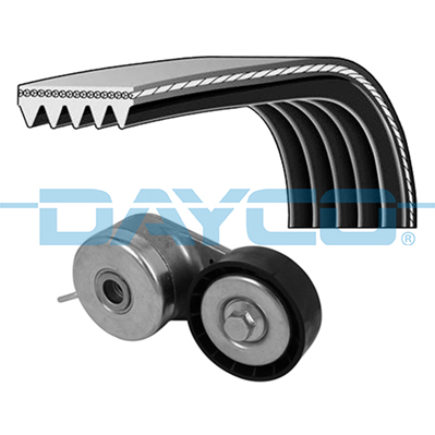 KANALLI KAYIŞ KİTİ FIAT 500 07> 500L 12> DOBLO 05> BRAVO II 07>14 EGEA 16> STILO 04>08 1.2 1.4 5PK1145 - DAYCO - OEM 55195023
