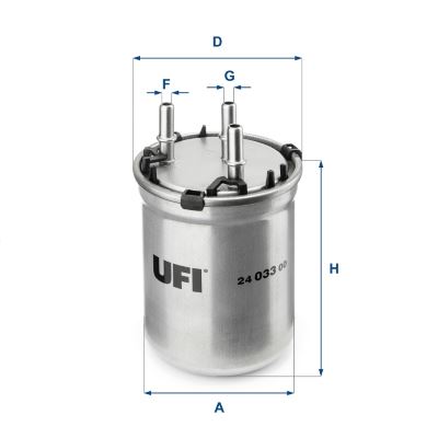 YAKIT FILTRESI AUDI A1 1.6TDI 2011=> (CAYB) (OE)  #### - UFI - OEM 6R0127400D