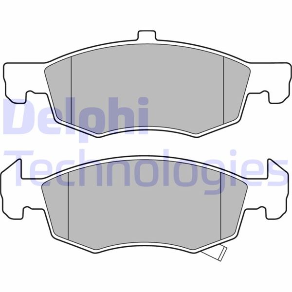 FREN BALATASI ON OPEL CORSA E 15- 14INC - DELPHI - OEM 95524972