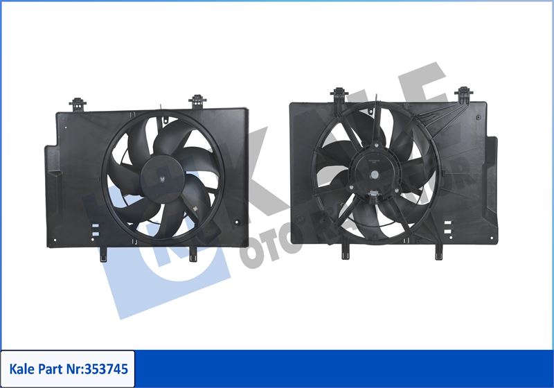 FAN MOTORU DAVLUMBAZLI FORD COURİER 14> 1.5-1.6 TDCİ-1.0 ECOBOOST - KALE - OEM ET76
