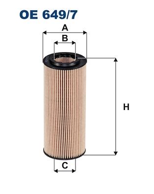 YAG FILTRESI BMW M47 E87 E46 E90 E91 E60 E61 E65 E83 - FILTRON - OEM 11427787697