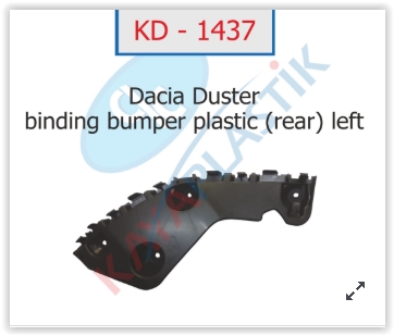 TAMPON BAGLANTI AYAGI ARKA SOL DUSTER - KAYAPLASTIK - OEM 622210009R