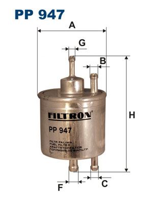 YAKIT FILTRESI MERCEDES M166 W168 W414 - FILTRON - OEM A0024773801