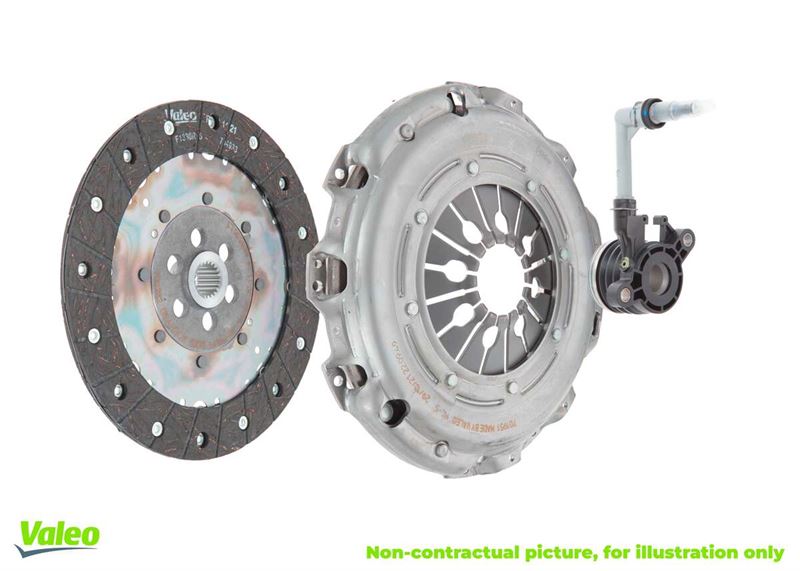 3'LÜ DEBİYAJ SETİ (BASKI+BALATA+RULMAN) MEGANE II - VALEO - OEM 302050901R