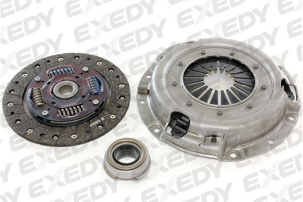 DEBRİYAJ SETİ (BASKI+DİSK+BİLYA) MAZDA 323 1.6L B6 90-95 - EXEDY - OEM B50516410