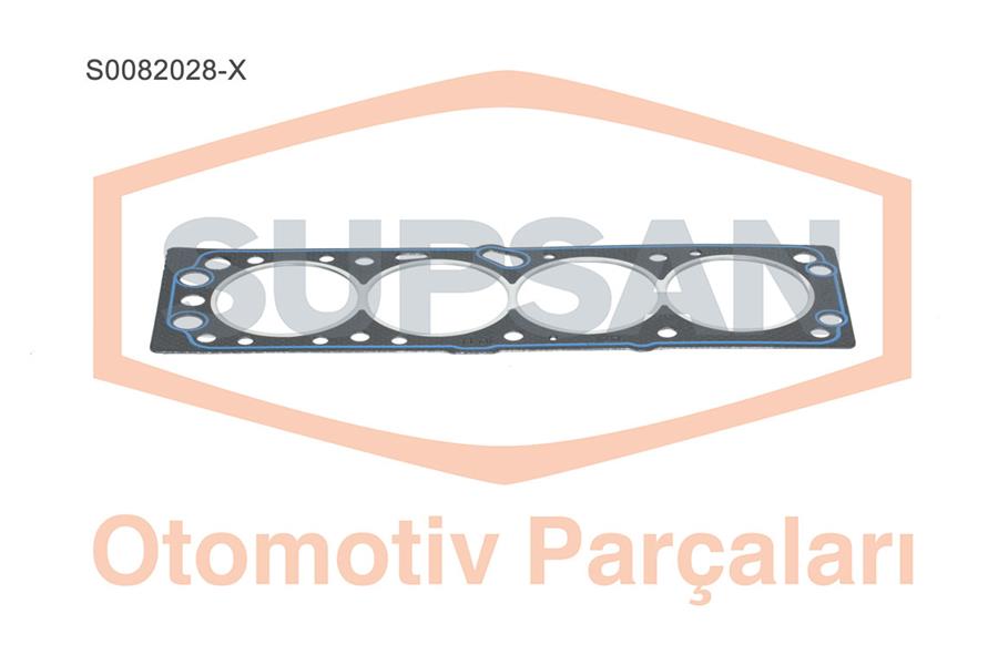 SILINDIR KAPAK CONTA X16XEL ASTRA CORSA VECTRA - SUPSAN - OEM 607491