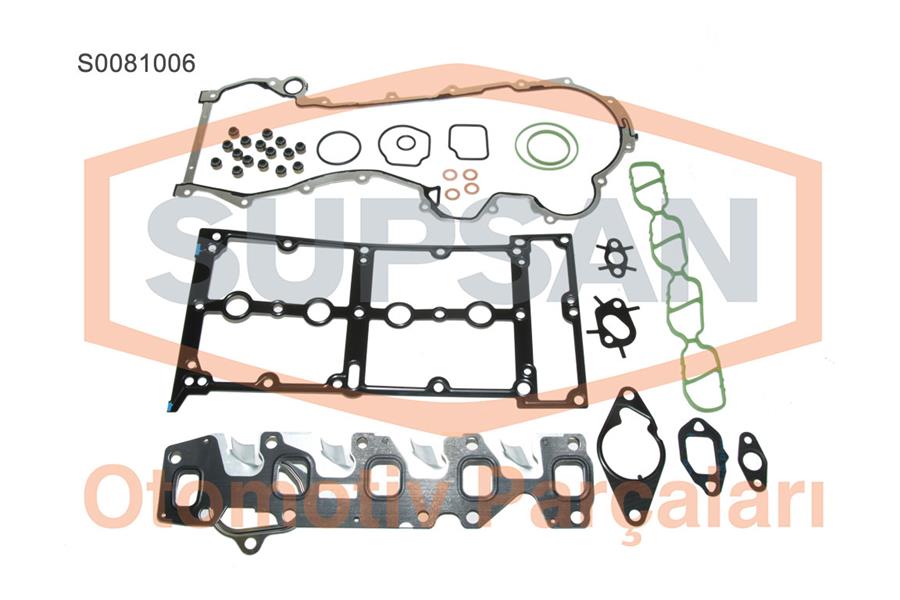 UST TAKIM CONTA S.K.C HARIC DOBLO PALIO ALBEA PUNTO LINEA FIORINO 1.3MULTIJET 1.3JTD 16V ASTRA H CORSA C CORSA D Z1.3DTJ 1.3CDTI 16V SUZUKI IGNES SWIFT WAGON R+ Z13DT 1.3DDIS 16V BIPPER NEMO 1.3HDI 16V - SUPSAN - OEM 71744285