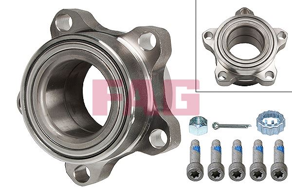 ON TEKER RULMANI PORYALI [KIT] TRANSIT V184 2.2TDCI 2.4TDCI 00> - FAG - OEM YC152B663AF