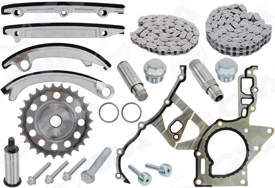 EKSANTİRİK ZİNCİR SETİ KOMPLE VECTRA B DUPLEX+SIMPLEX (ALT+UST) 2.0 DTL DTH - GVA - OEM 93191274