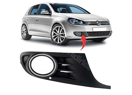 SİS KAPAGI SAG SİSLİ NİKELAJLI GOLF6 2009-2013 - GKL - OEM 5K0853666