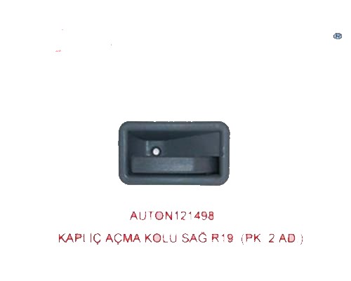 KAPI IC ACMA KOLU SAG SIYAH RENAULT R19 - BARAN - OEM BRN