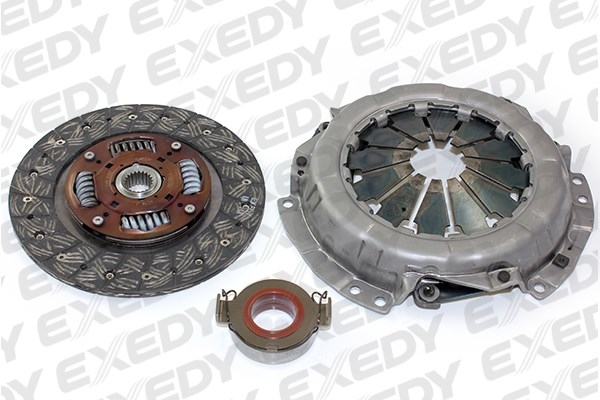 DEBRİYAJ SETİ (BASKI+DİSK+BİLYA) TOYOTA COROLLA 1.6L 4A-F KARBÜRATÖRLÜ AE92 88-91 1.6L 4A-FE ENJEKSİYONLU AE101 AE111 92-00 1.6L 3ZZ-FE ZZE112 VVTİ 00-01 - EXEDY - OEM 04130YZZAJ