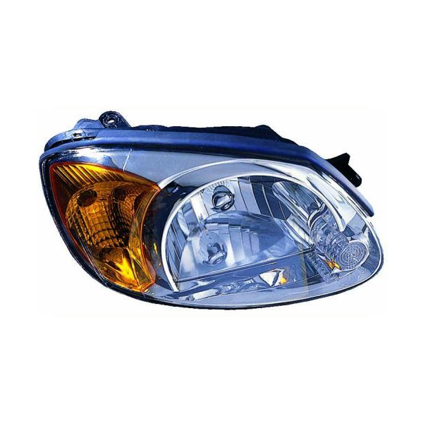 FAR+SİNYAL SAĞ ACCENT 01/03>(ELEKTRİKLİ)(H4)(SARI) - AYFAR - OEM 92102