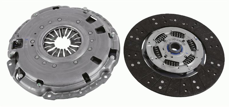 DEBRIYAJ SETI SET YENI KASA TRANSIT TTS 18=> 2.0 ECOBLUE YENI RANGER 18=> 2.0 ECOBLUE RULMANSIZ (OYNAR GOBEK MODELI ) BINEK - SACHS - OEM GK317540CA