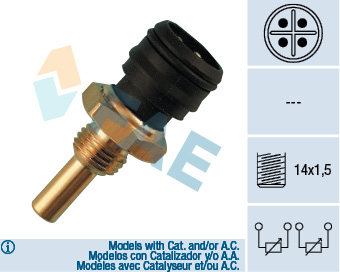 HARARET MUSURU MERCEDES M102>M104 M116>M120 OM601 OM606 W124 W201 W202 W461 W463 W116 W126 W140 - FAE - OEM A0085423217