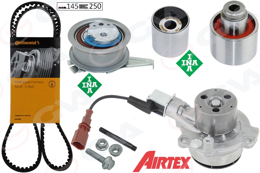 DEVİRDAİMLİ TRİGER SETİ (SOKETLİ) GOLF7-A3-LEON-PASSAT-TİGUAN 1.6-2.0TDİ13> CLHA/B-DCXA-CRLB CUVC-CRKA-CRKB - GVA - OEM 04L198119B