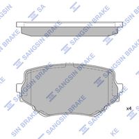 ÖN FREN BALATA SUZUKI GRAND VITARA 2,0L J20A SQ420 5 kapı 98-05 / VITARA 2,0L H20A SV620 V6 94-98 - SANGSIN - OEM 5520077E00