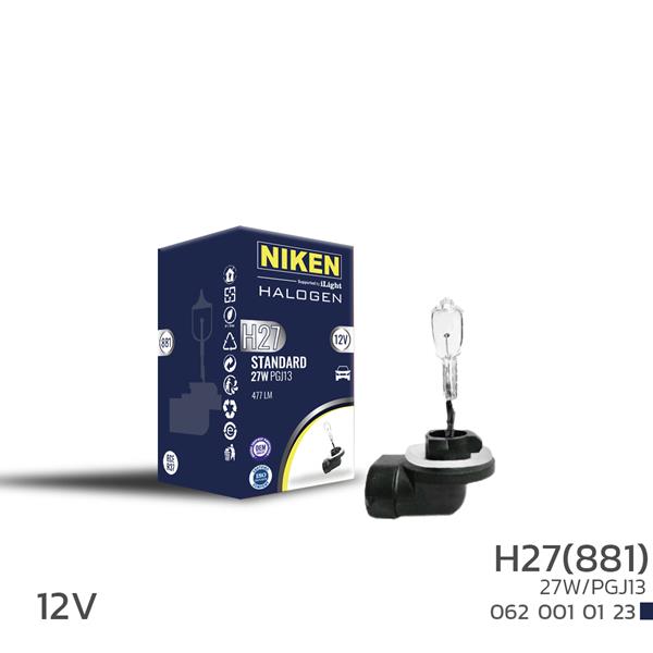 NIKEN H27W/2 (881) 27W HALOJEN AMPUL PGJ13 (12V) - NIKEN