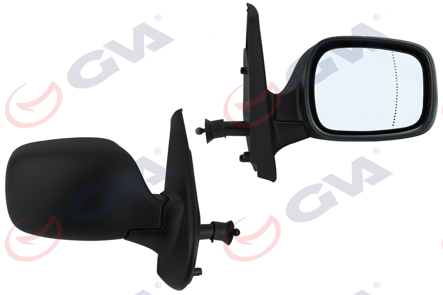 DIŞ DİKİZ AYNASI SAĞ KANGOO 01> MEKANİK+ASFERİK VM-131NR - GVA - OEM 7700354637
